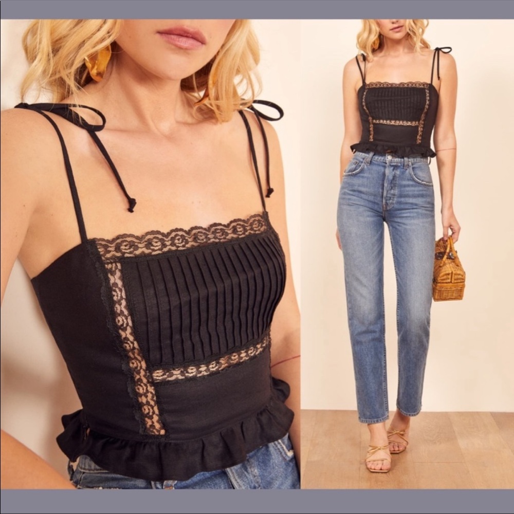 NWT Reformation Mason Top